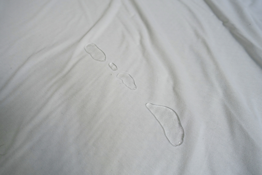 Water on Nectar mattress protector